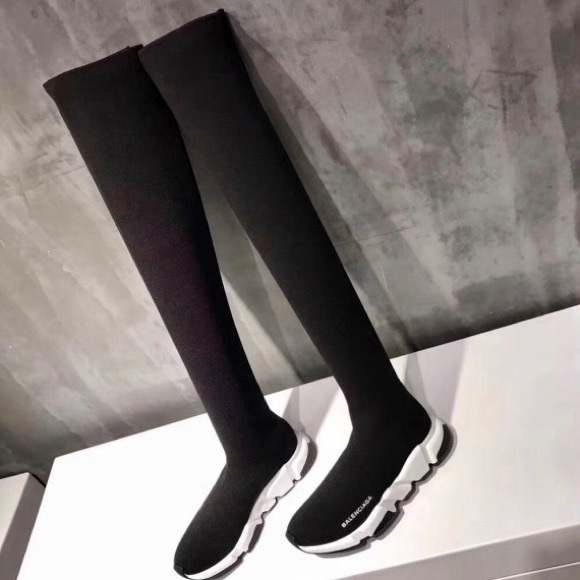 balenciaga over the knee sneakers